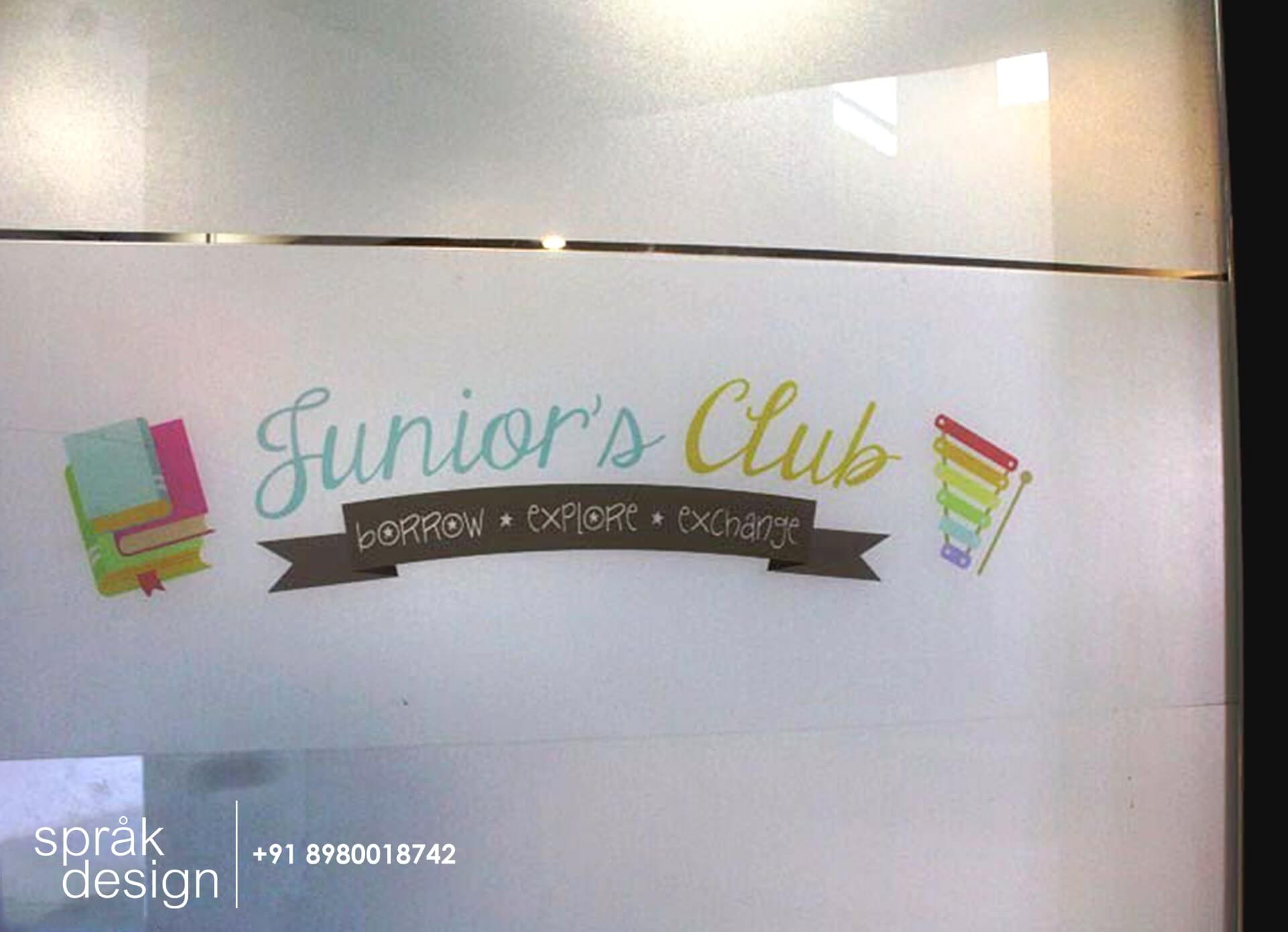 juniors club kids library 2