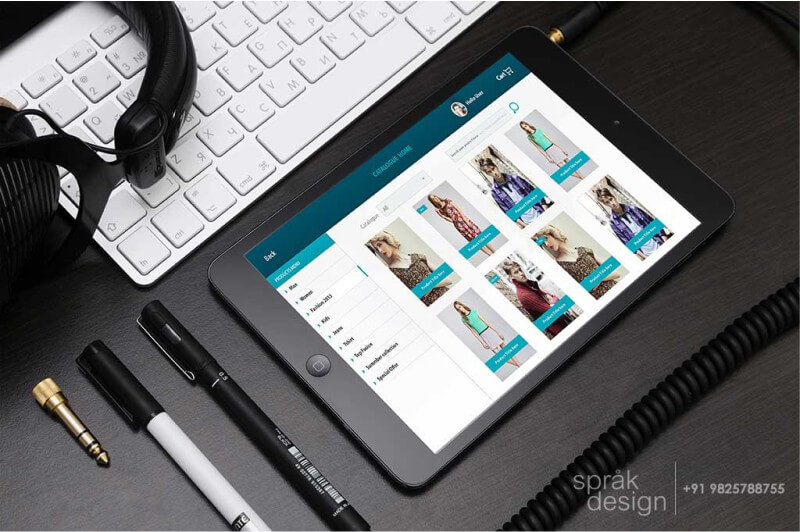 Ipad Ui design(E-commerce)