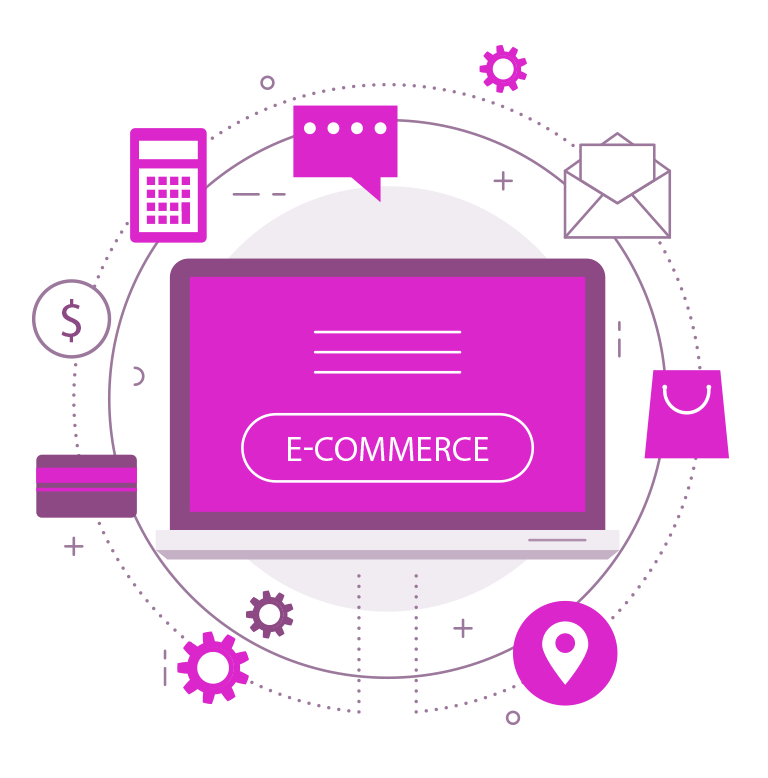 E-Commerce Brochure Template Design