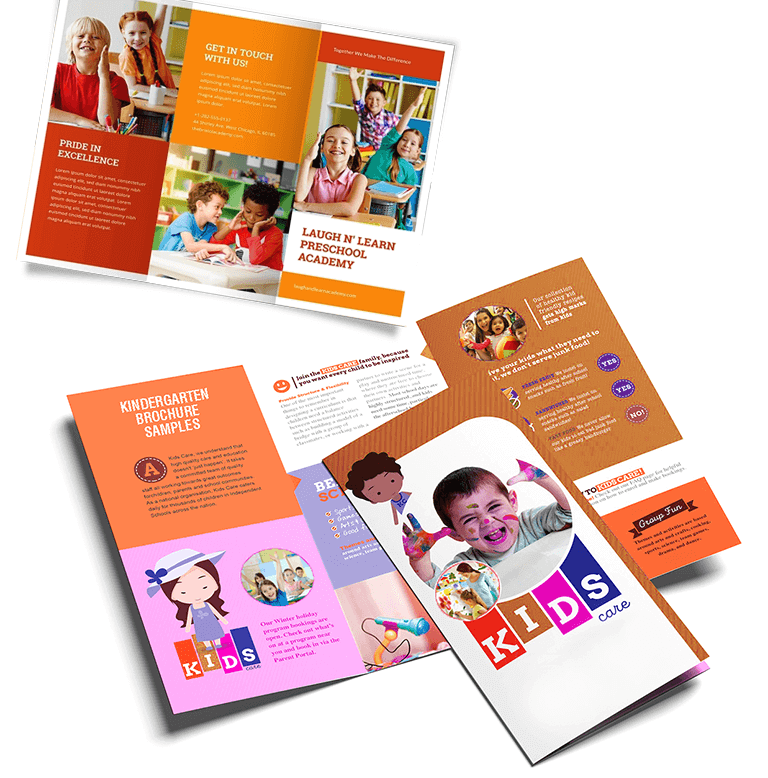 Kindergarten Brochure Samples