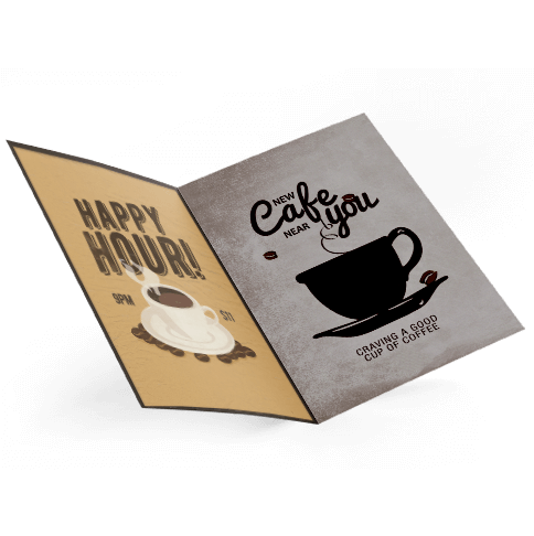 Cafe Brochure Design