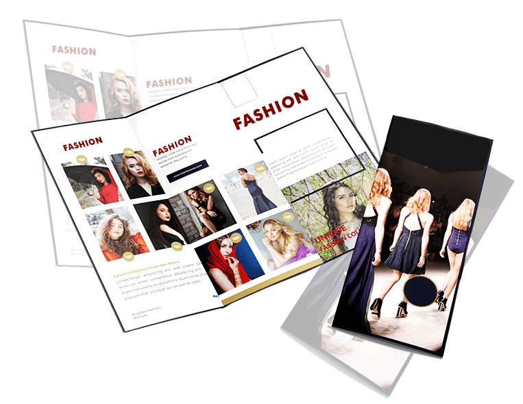 fashion brochure design