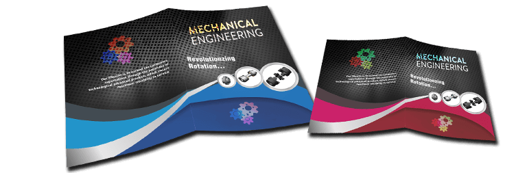 Brochure Design For Mechanical Engineering