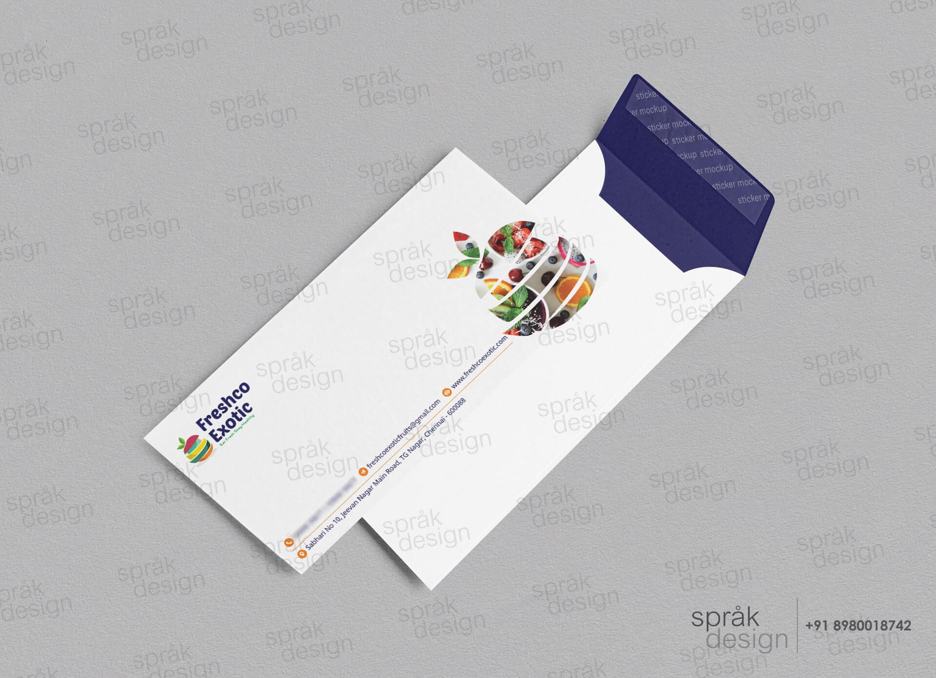 Freshco Exotic Envelope Design