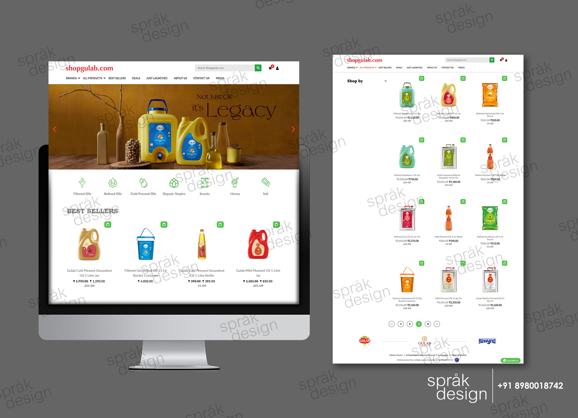 Shopgulab Product Design