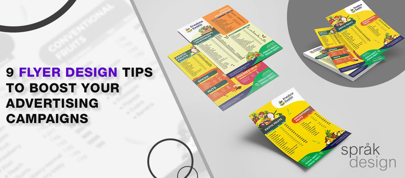 9 Flyer Design Tips to Boost Your Advertising Campaigns