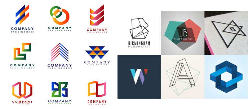 Geometric Logo Icons