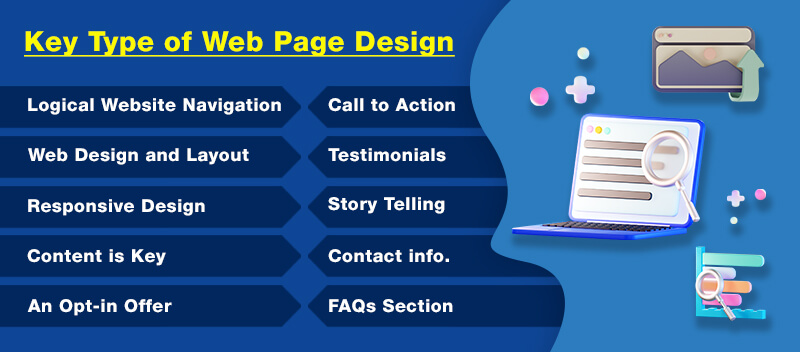 Type of Web Page Design