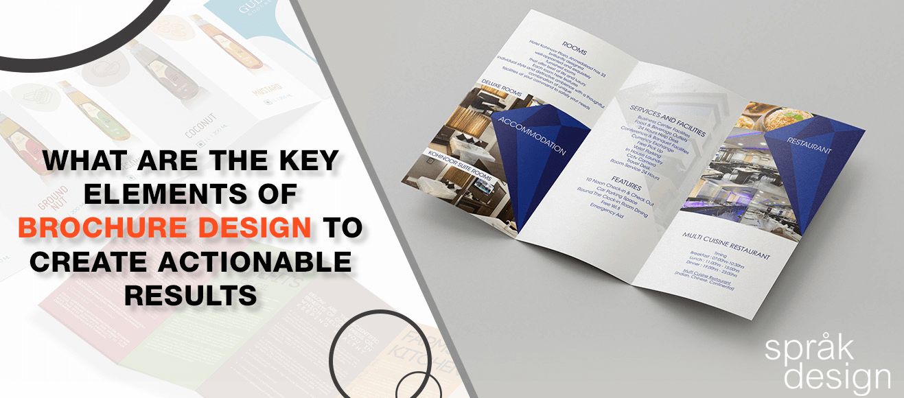 What Are The Key Elements of Brochure Design to Create Actionable Results?