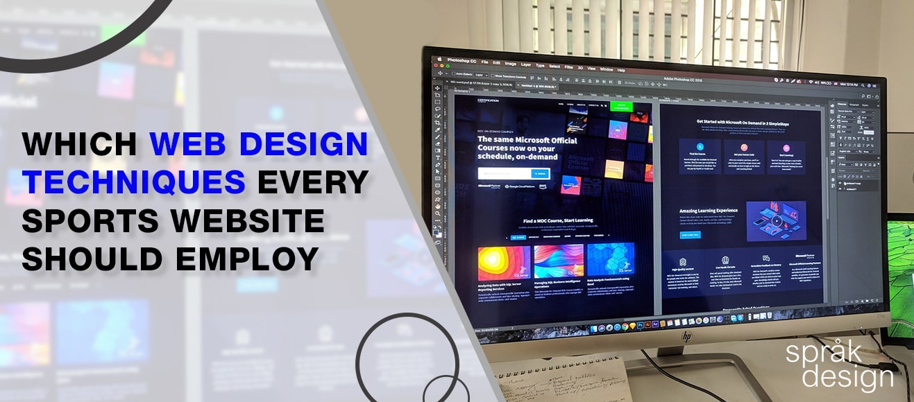 Which Web Design Techniques Every Sports Website Should Employ