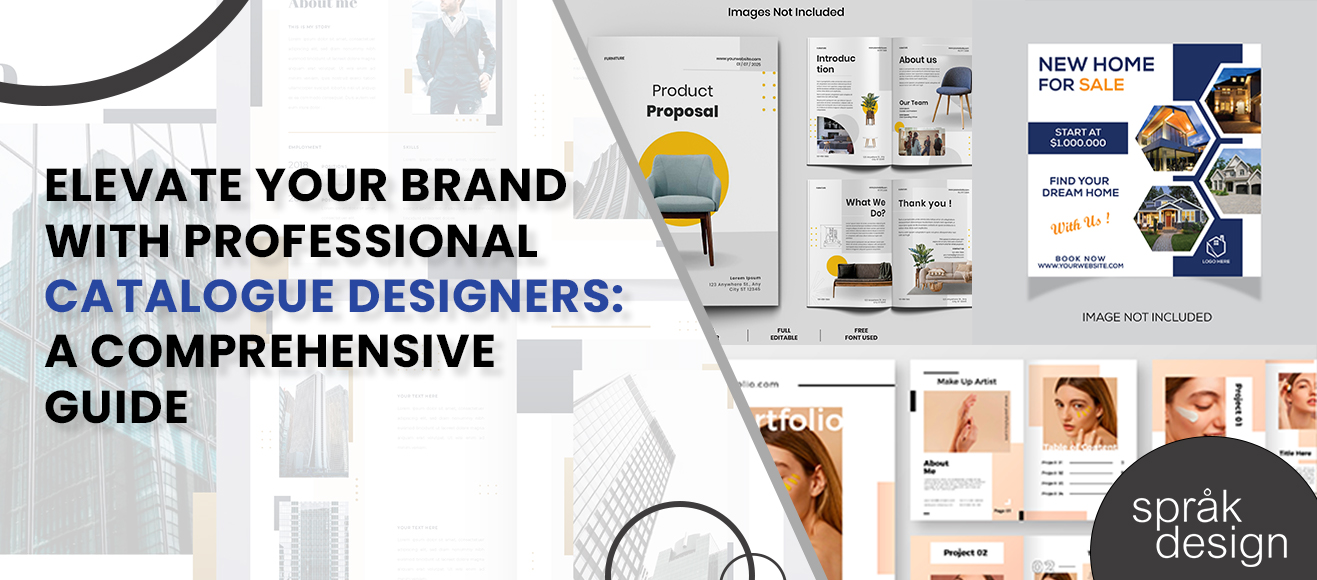 Professional catalogue designers for brand elevation