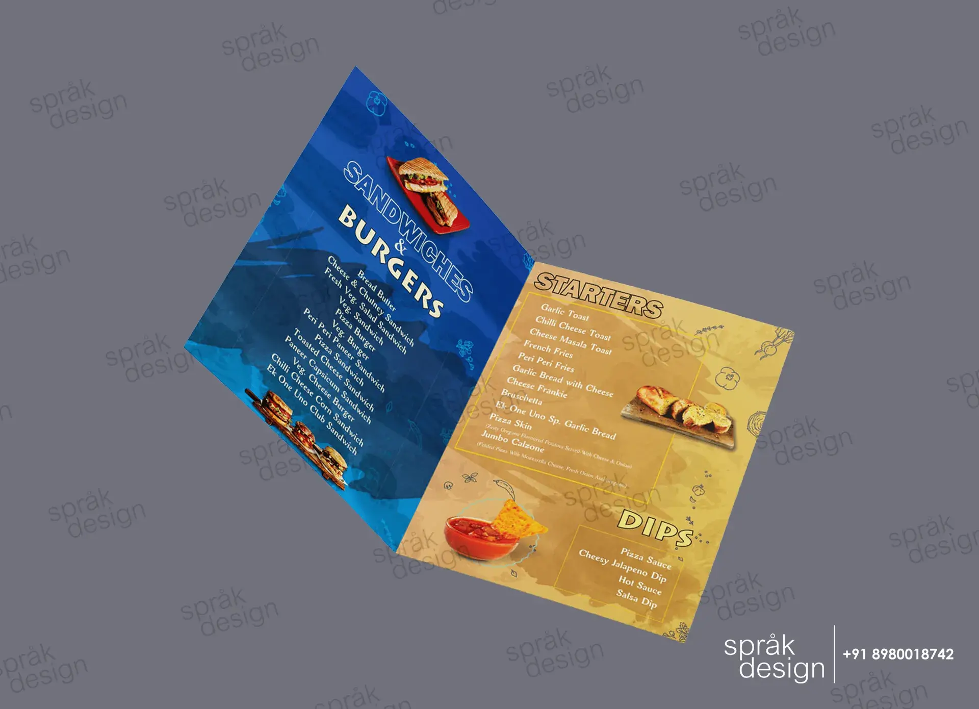 Ek One Uno Classic- Menu Design-3