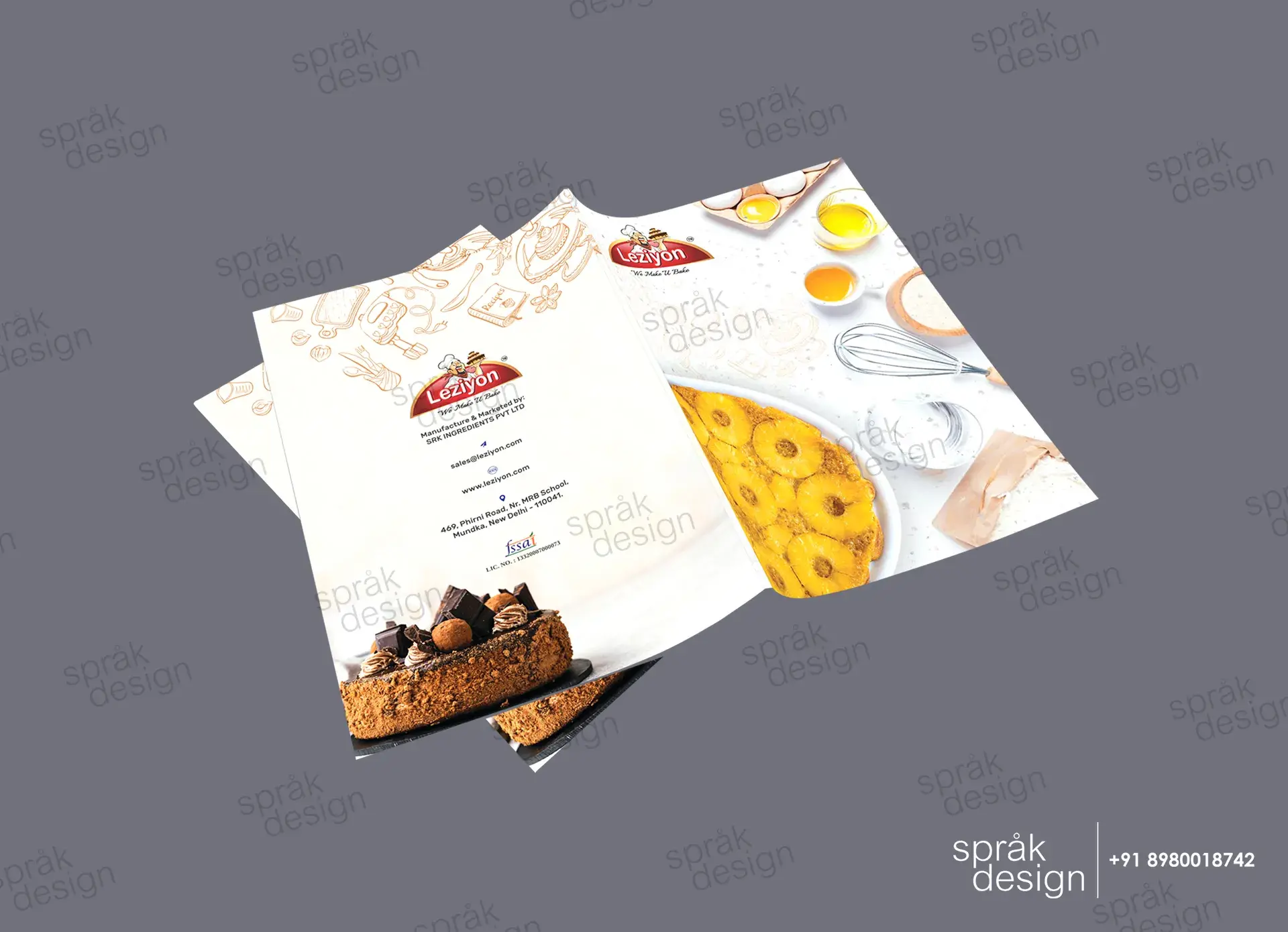 Leziyon Menu & Packaging Design- 8