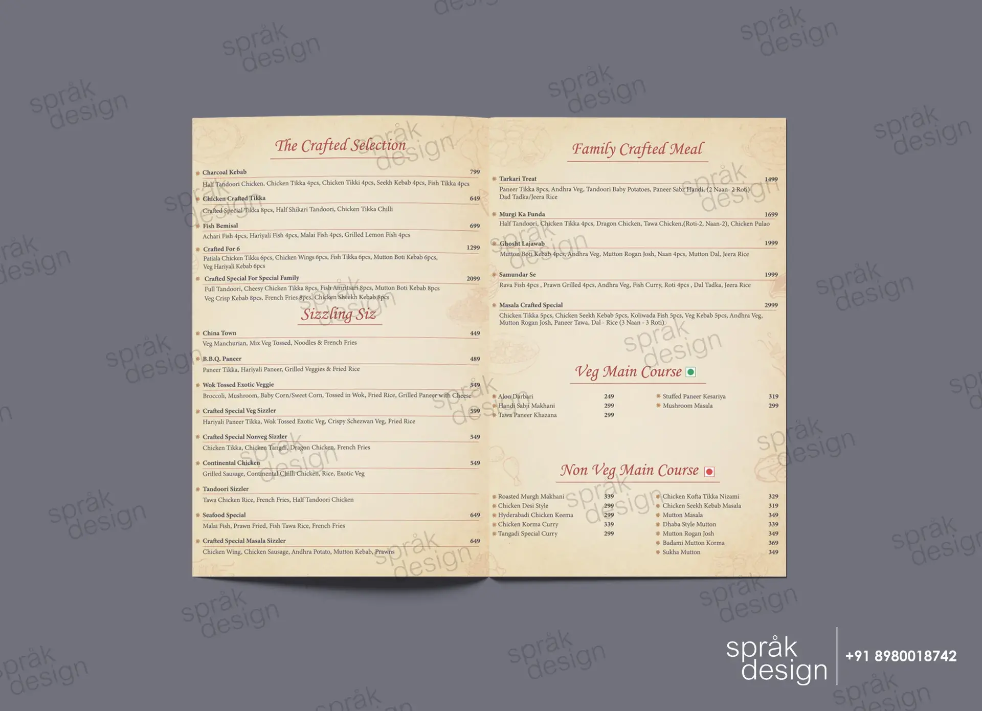 Masala Craft-Menu Design-2