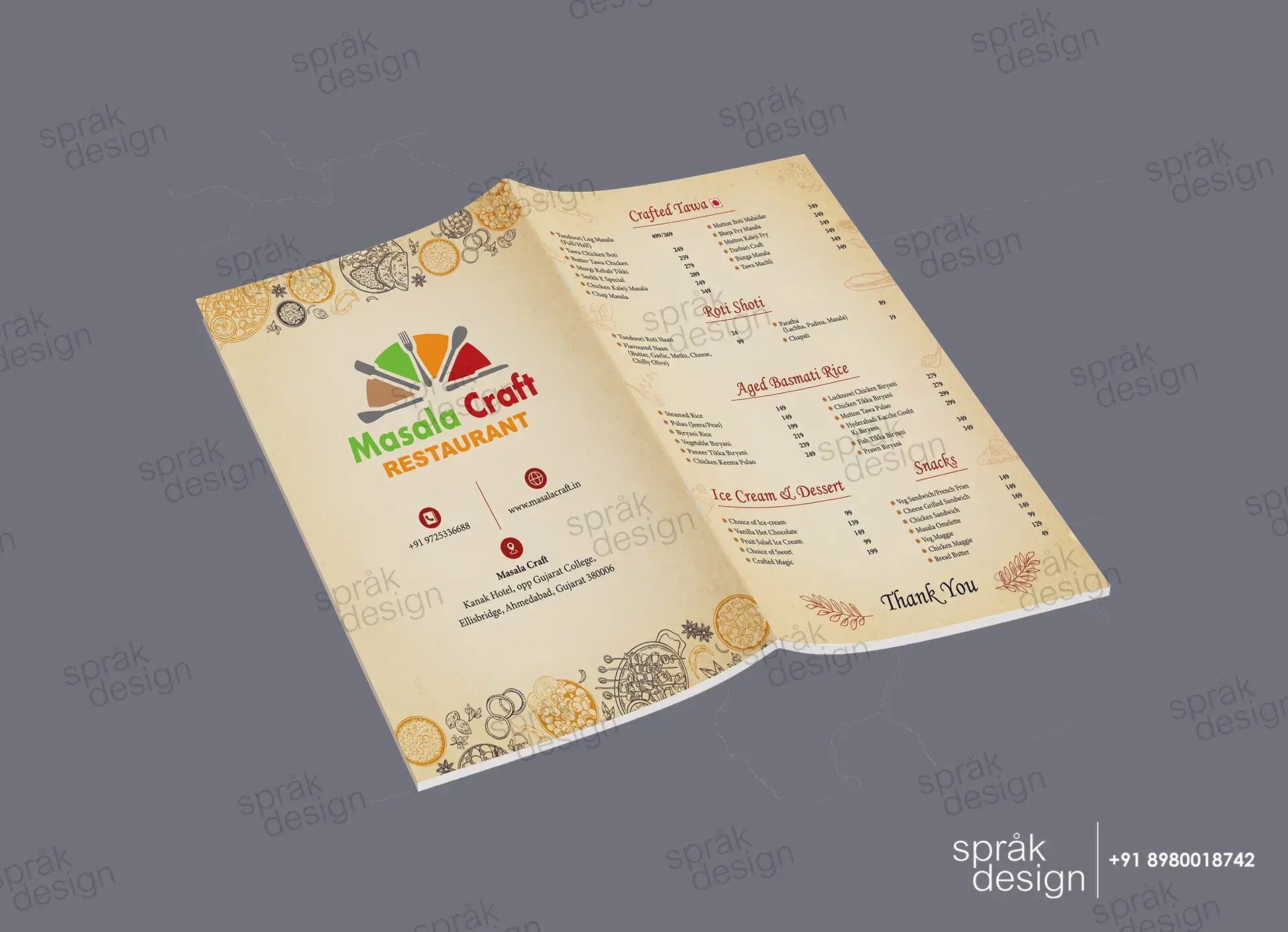 Masala Craft-Menu Design-5