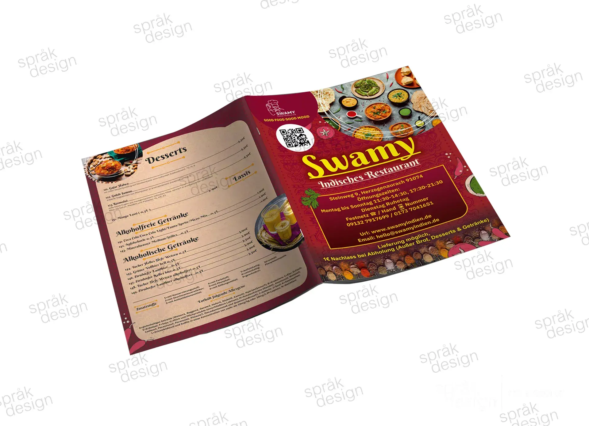 Swamy Restaurant-Menu Design-3